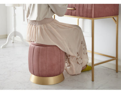 ドレッサー ベロア調 幅60 スクエアタイプ くすみカラー おしゃれ 姫系 かわいい 北欧風 韓国インテリア 収納スツール ベルベット調 鏡台 化粧台 コスメ台 ピンク グリーン グレー(代引不可)