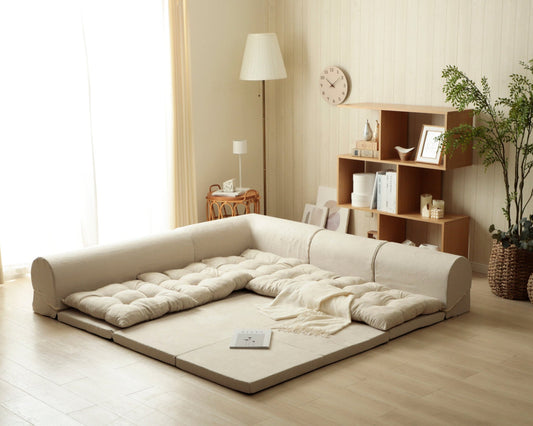 マット付き くつろぎフロアソファ 日本製 3人掛け 2人掛け ソファ フロアソファー カウチソファ コーナーソファ ソファベッド フロアソファー ローソファ 炬燵 国産 こたつ おしゃれ 北欧 新生活 L字(代引不可)