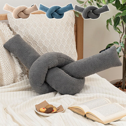 ロープクッション クッション 韓国 おしゃれ かわいい フロアクッション 結び目 ロープ インテリア 雑貨 北欧 柔らかい ベージュ ブルー グレー(代引不可)