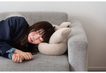 ロープクッション クッション 韓国 おしゃれ かわいい フロアクッション 結び目 ロープ インテリア 雑貨 北欧 柔らかい ベージュ ブルー グレー(代引不可)