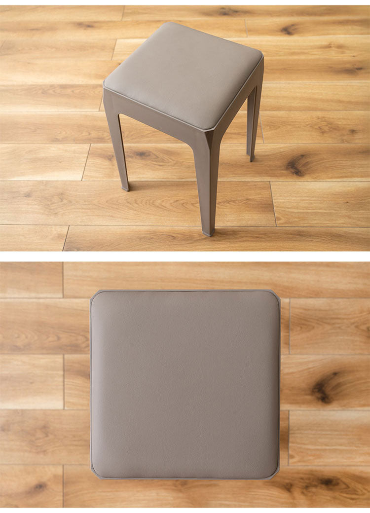 スタッキングスツール ミドルタイプ 積み重ね スタッキング チェア 椅子 シンプル 腰掛 ポリプロピレン 背もたれなし 完成品 省スペース 来客用 モダン 椅子 玄関 黒 ブラック(代引不可)