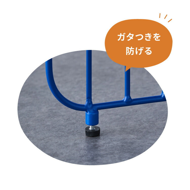 ラウンドテーブル 直径48cm ローテーブル サイドテーブル センターテーブル 丸 円形 アクセント 青 ブルー 差し色 ブルーインテリア 韓国インテリア 可愛い かわいい おしゃれ(代引不可)