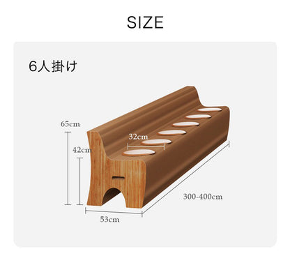 ペーパーソファ 折りたたみ 6人掛 幅300~400cm 伸縮式 クッション付 紙製 ハニカム構造 耐荷重300kg 撥水加工 クラフト紙 ナチュラル ホワイト おしゃれ 北欧 モダン 紙製ソファー ソファー 折り畳み(代引不可)