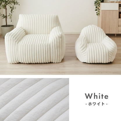 【roomnhome×リコメン堂】ふわふわ 肘付き ローソファ フロアソファ 1人掛けソファ ポケット付き 選べる2サイズ 大人用 子供用 クッション ソファクッション クッションソファ 韓国 インテリア