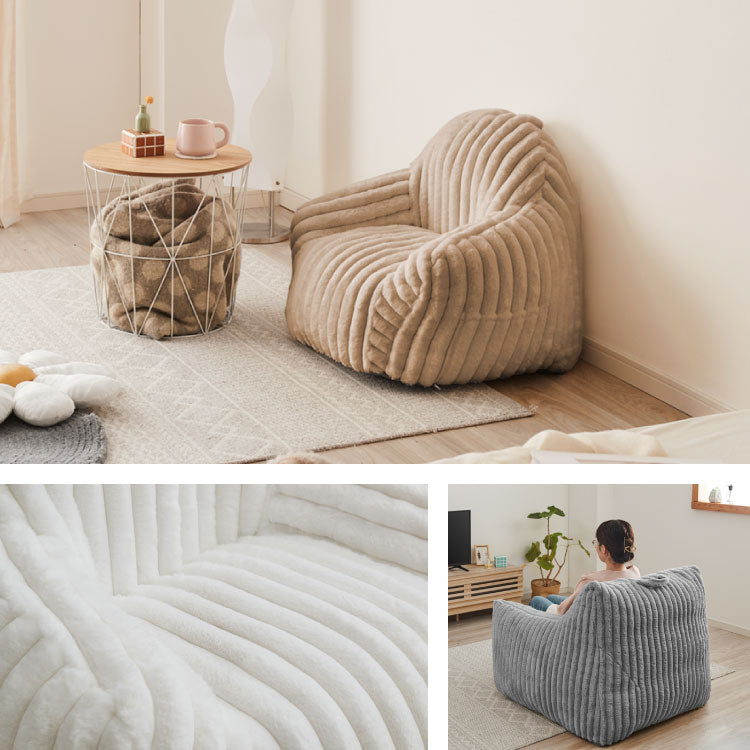 【roomnhome×リコメン堂】ふわふわ 肘付き ローソファ フロアソファ 1人掛けソファ ポケット付き 選べる2サイズ 大人用 子供用 クッション ソファクッション クッションソファ 韓国 インテリア