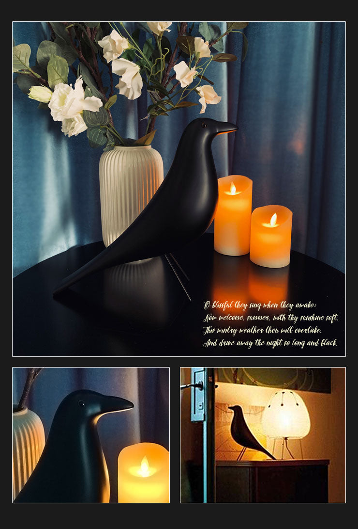 イームズハウスバード イームズ ブラック 天然木 リプロダクト品 北欧 オブジェ Eames House Bird Charles & Ra –  Branchée Beauté