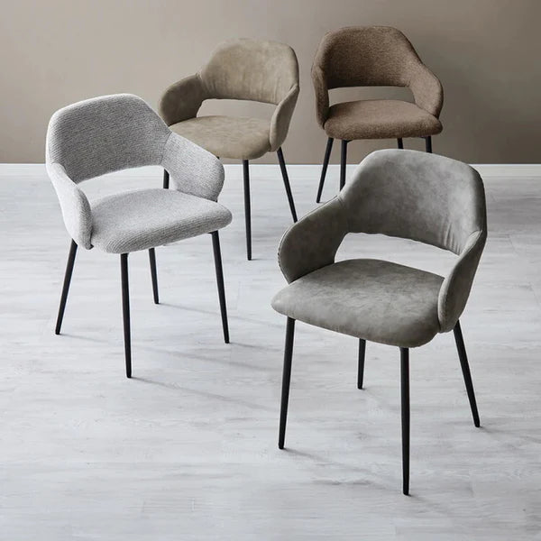 ダイニングチェア 1脚 肘付き ヴィンテージ ダイニング チェア 椅子 イス レザー調 スチール 肘付 北欧 おしゃれ 食卓椅子 ダイニング椅子 ビンテージ カフェチェア テレワーク