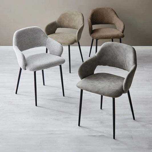 ダイニングチェア 1脚 肘付き ヴィンテージ ダイニング チェア 椅子 イス レザー調 スチール 肘付 北欧 おしゃれ 食卓椅子 ダイニング椅子 ビンテージ カフェチェア テレワーク