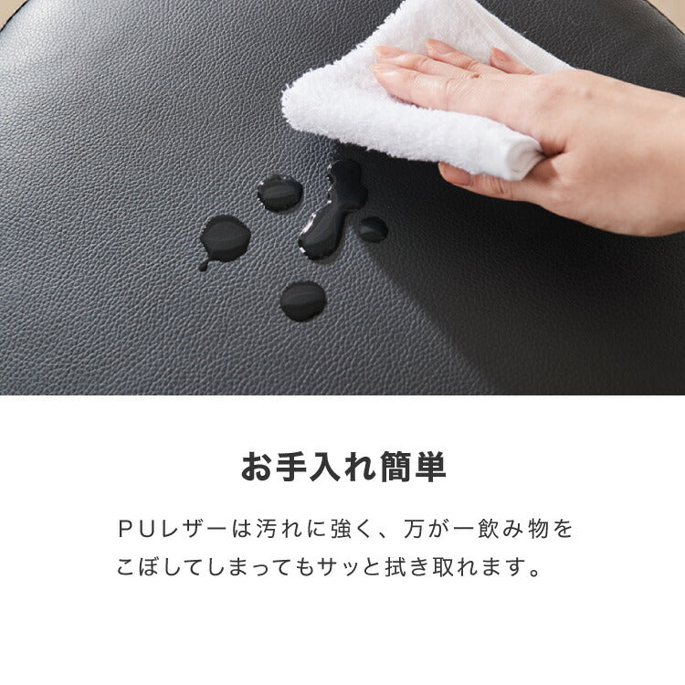 カウンターチェア 背もたれ付き キャスター付き ガス式昇降 360°回転式 昇降式 モダン ヴィンテージ おしゃれ バーチェア ハイスツール チェア イス スツール カフェ キッチン 1脚 2脚 セット