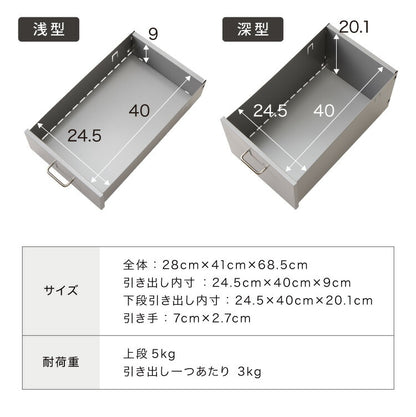 Roomnhome デスクワゴン 5段 キャビネット キャスター付き オフィスワゴン 書類ケース サイドワゴンキャビネット 縦型ファイルキャビネット キャスター付き 可動式キャビネット 韓国インテリア