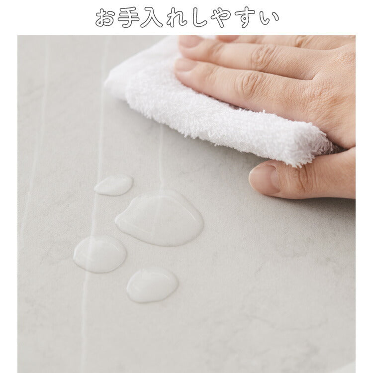 サイドテーブル おしゃれ 2段 幅37cm 高さ52cm コンパクト ホワイト 大理石柄 ナチュラル ブラウン 北欧 ヴィンテージ シンプル 飾り棚 ラック テーブル ミニテーブル 丸 ラウンド ナイトテーブル