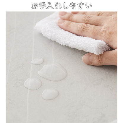 サイドテーブル おしゃれ 2段 幅37cm 高さ52cm コンパクト ホワイト 大理石柄 ナチュラル ブラウン 北欧 ヴィンテージ シンプル 飾り棚 ラック テーブル ミニテーブル 丸 ラウンド ナイトテーブル