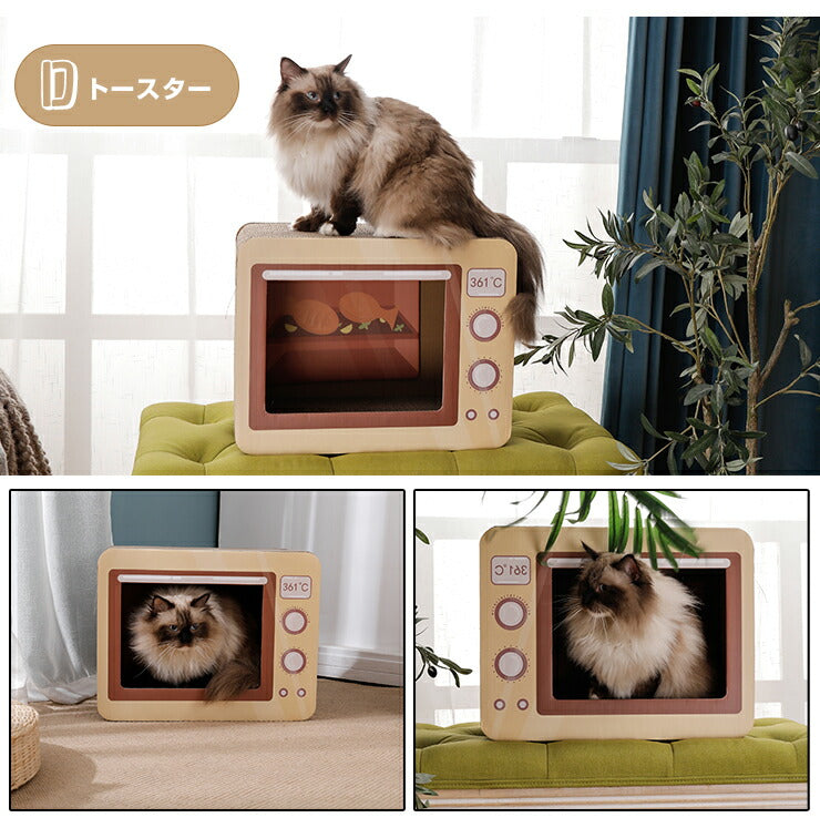 猫爪とぎ キャットトンネル 猫 つめとぎ 爪とぎ 爪磨き 爪みがき 猫用品 段ボール トンネル 遊び ペットタワー キャットタワー 猫タワー 置き型  ネコ 猫ハウス 猫 遊び道具 室内 ペット用品 猫ベッド