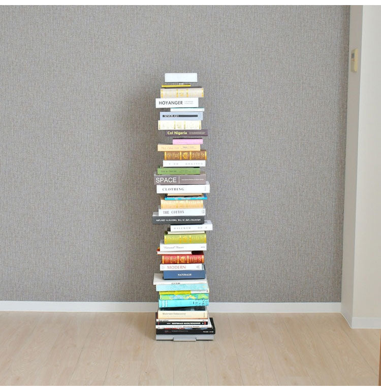 日本製 ブックタワー プレミアムタイプ 10段 積ん読ラック 高さ調節