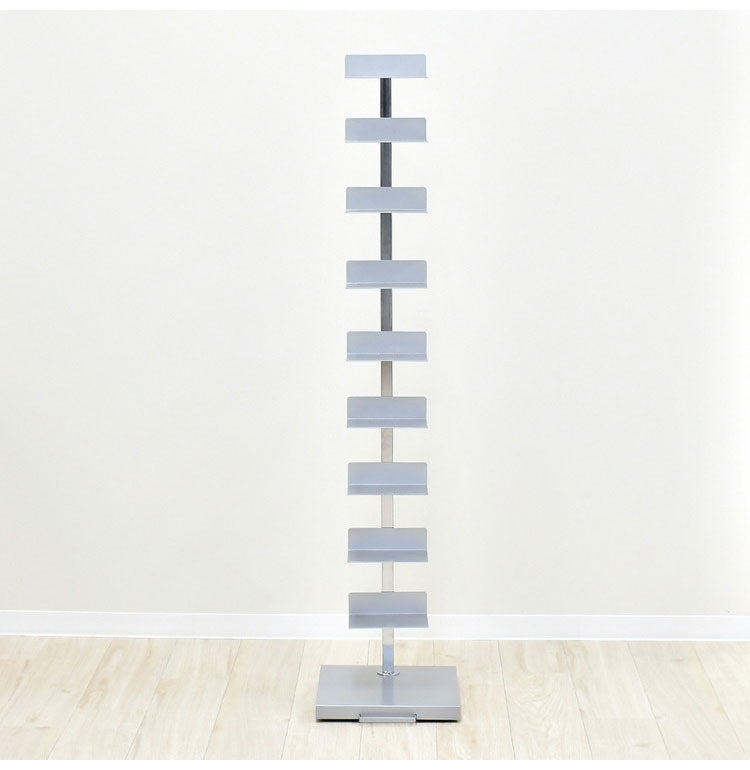 日本製 ブックタワー プレミアムタイプ 10段 積ん読ラック 高さ調節