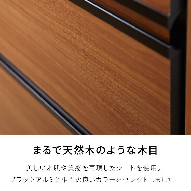 キッチンカウンター 120 完成品 FRON120 引き出し収納 ダストボックス収納 モイス加工 ごみ箱 間仕切り 背面化粧 奥行45 高さ93 フルオープンレール ポリエステル化粧板(代引不可)