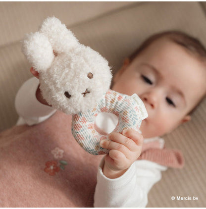 miffy LittleDutch ギフトボックス3点セット ぬいぐるみ ラトル ラッキーブロッサム ラッキーリーブス ギフト 赤ちゃん ミッフィー ベビー 0歳 かわいい おしゃれ セット リトルダッチ 出産祝い