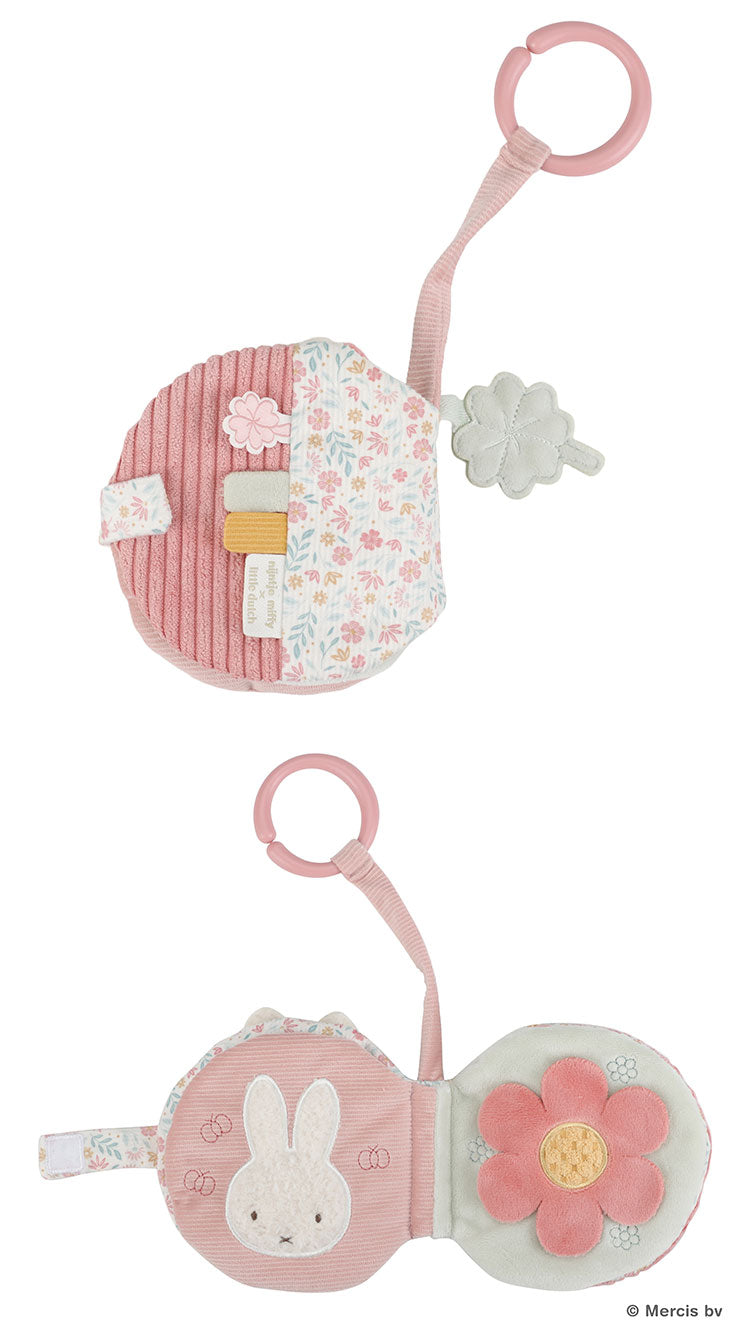 miffy LittleDutch 布えほんストラップ付き ラッキーブロッサム ラッキーリーブス ギフト 赤ちゃん ミッフィー ベビー 0歳 かわいい おしゃれ セット リトルダッチ 出産祝い