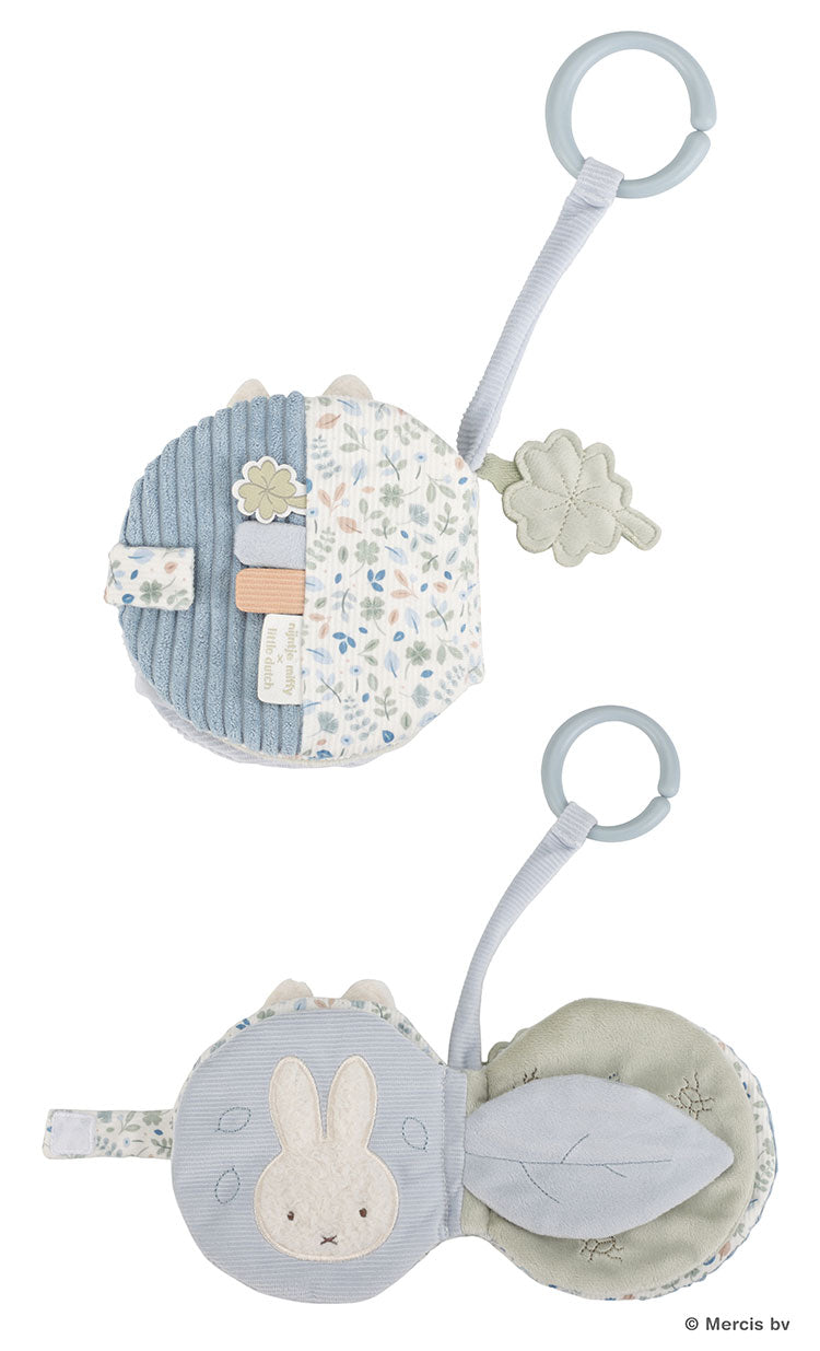 miffy LittleDutch 布えほんストラップ付き ラッキーブロッサム ラッキーリーブス ギフト 赤ちゃん ミッフィー ベビー 0歳 かわいい おしゃれ セット リトルダッチ 出産祝い