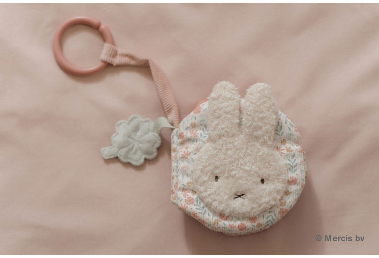 miffy LittleDutch 布えほんストラップ付き ラッキーブロッサム ラッキーリーブス ギフト 赤ちゃん ミッフィー ベビー 0歳 かわいい おしゃれ セット リトルダッチ 出産祝い