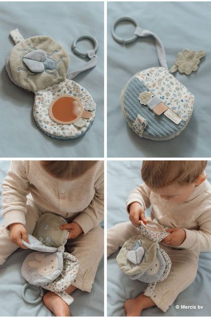 miffy LittleDutch 布えほんストラップ付き ラッキーブロッサム ラッキーリーブス ギフト 赤ちゃん ミッフィー ベビー 0歳 かわいい おしゃれ セット リトルダッチ 出産祝い