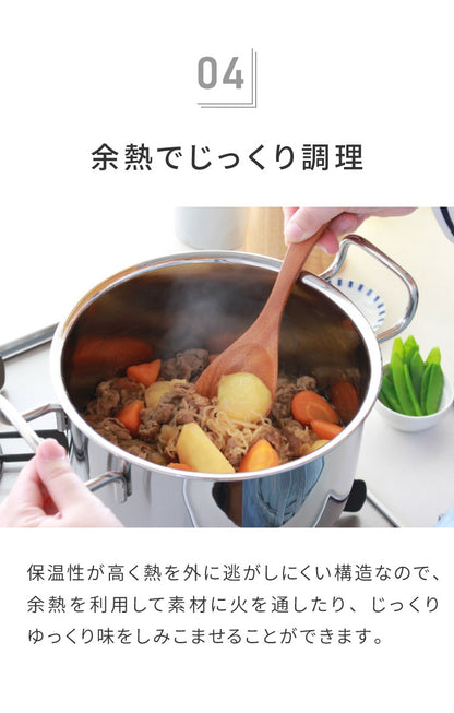ジオ・プロダクト 日本製 片手鍋 14cm GEO-14N ガス火・IH対応 オーブン可 GEO ジオ 服部幸應先生 国産 宮崎製作所 Miyaco ジオプロダクト