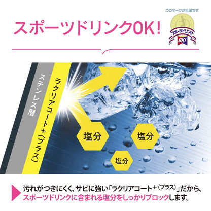 象印 シームレスせん ステンレスマグ ハンドル付き 650ml SM-RS65 水筒 ボトル マグボトル パッキン無し パッキン一体型 ステンレスボトル 魔法瓶 かわいい 可愛い おしゃれ ZOJIRUSHI