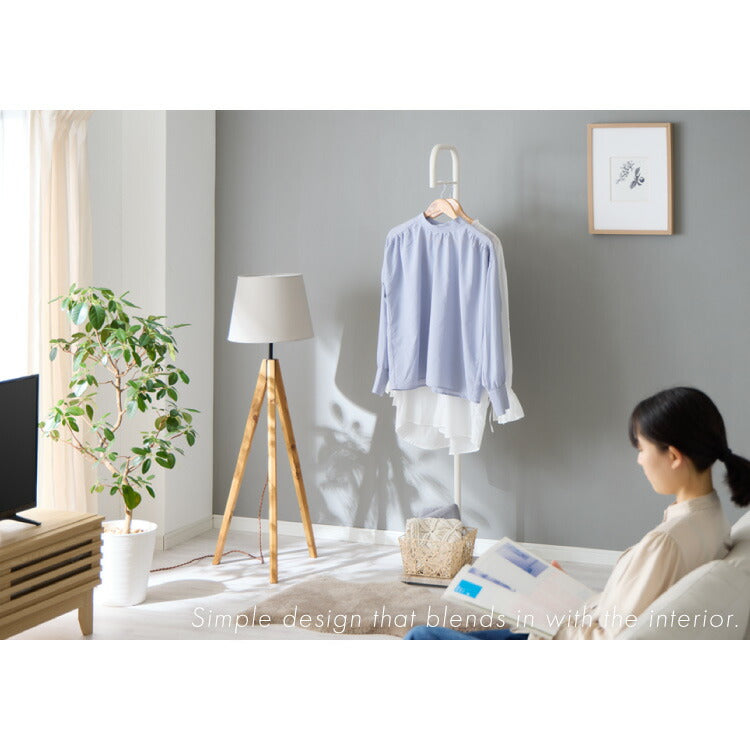 スタンドハンガー 160 コートハンガー ハンガーラック 玄関 コート掛け 省スペース 一人暮らし スタンドタイプ すき間 スリム設計 スリムハンガー 洋服掛け