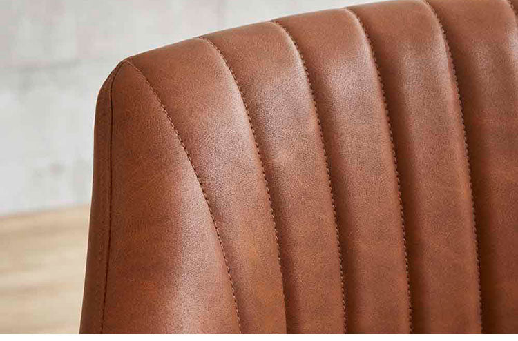 カウンターチェア 背もたれ 肘付き バーチェア 昇降式 回転 ハイチェア カウンター ハイスツール ヴィンテージ風 クリーム ライトブラウン(代引不可)