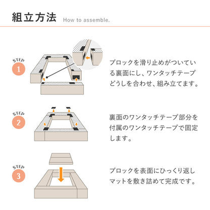 キッズコーナー 120×120cm 5点セット チョコキッズ プレイマット 撥水 はっ水 滑り止め ファブリック ベビーサークル ベビー キッズ マジックテープで設置 リビングルーム 仕切り 子供部屋(代引不可)