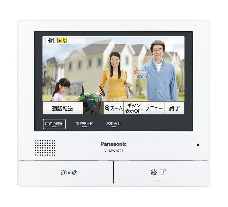 Panasonic ワイヤレスモニター付 テレビドアホン 外でも ドアホン VL-SWH705KS パナソニック ホワイト 子機 – Branchée  Beauté