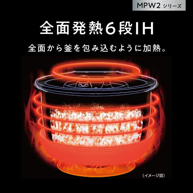 Panasonic パナソニック 可変圧力IHジャー炊飯器 5.5合炊き SR-MPW102-W ホワイト おどり炊き 可変圧力 ダイヤモン –  Branchée Beauté