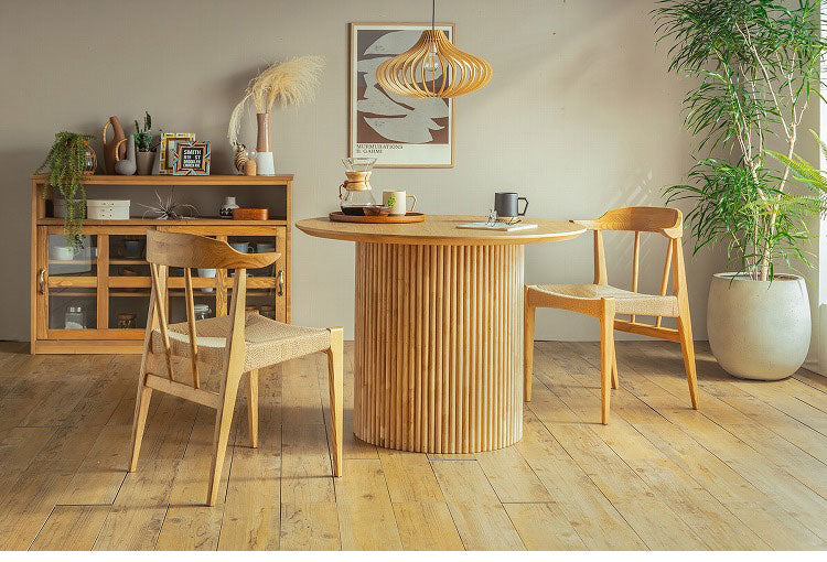 円形テーブル ロペス UT 円形 DT 100 東馬 ナチュラル ダイニングテーブル オーク突板 ラバーウッド 一本脚 モダン家具 北欧風 組立簡単 インテリア 丸テーブル 食卓テーブル シンプル家具(代引不可)