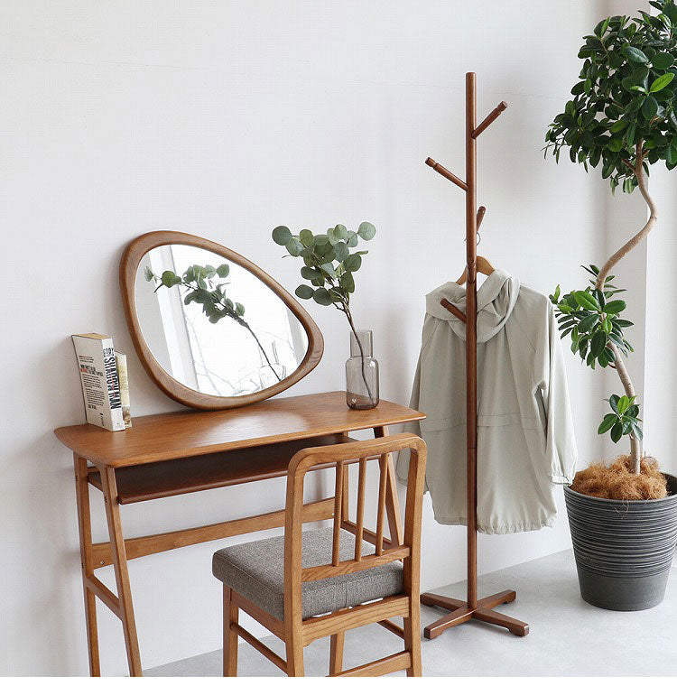 ウォールミラー 幅45 奥行2.2 高さ65 ミラー 壁掛けミラー デザインミラー インテリアミラー 丸型ミラー 不定形ミラー 玄関ミラー リビングミラー シンプル鏡 北欧風鏡(代引不可)