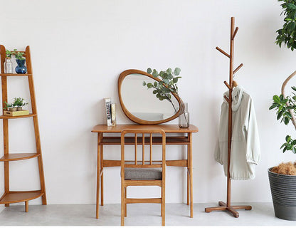 ウォールミラー 幅45 奥行2.2 高さ65 ミラー 壁掛けミラー デザインミラー インテリアミラー 丸型ミラー 不定形ミラー 玄関ミラー リビングミラー シンプル鏡 北欧風鏡(代引不可)