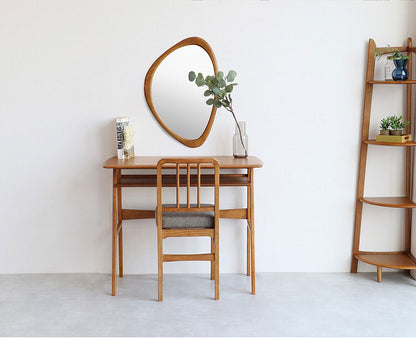 ウォールミラー 幅45 奥行2.2 高さ65 ミラー 壁掛けミラー デザインミラー インテリアミラー 丸型ミラー 不定形ミラー 玄関ミラー リビングミラー シンプル鏡 北欧風鏡(代引不可)