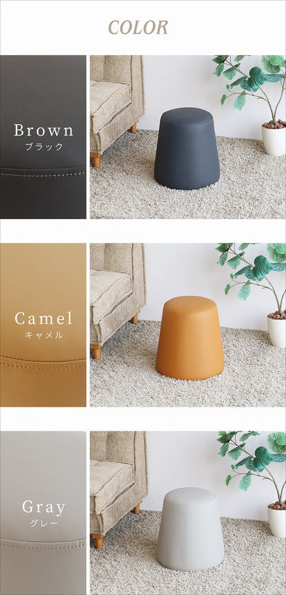 スツール 幅40×奥行40×高さ42 オフィススツール スツールチェア デスクスツール コンパクトチェア シンプル家具 木製スツール スチールスツール 在宅ワーク(代引不可)