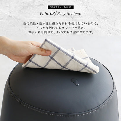 スツール 幅40×奥行40×高さ42 オフィススツール スツールチェア デスクスツール コンパクトチェア シンプル家具 木製スツール スチールスツール 在宅ワーク(代引不可)