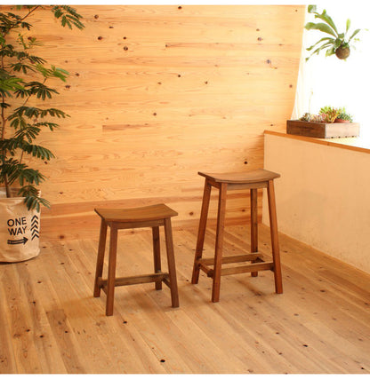 Jardin Stool S ジャルダン スツール ベンチ MHO-450ST 天然木 マホガニー マホガニースツール ヴィンテージ レトロ モダン 収納 木製(代引不可)