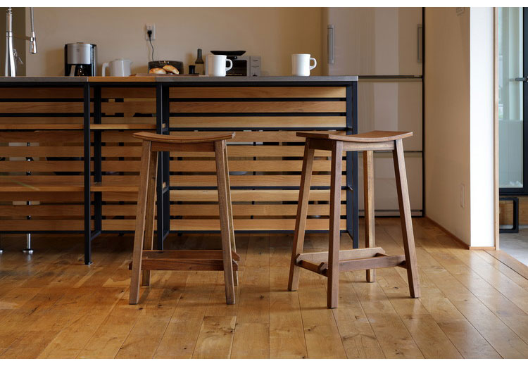 Jardin Stool S ジャルダン スツール ベンチ MHO-450ST 天然木 マホガニー マホガニースツール ヴィンテージ レトロ モダン 収納 木製(代引不可)