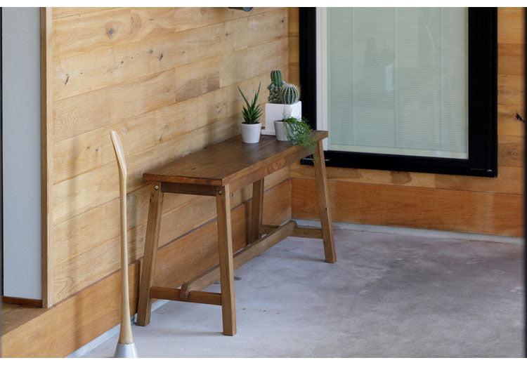 Jardin ジャルダン マホガニー ベンチ MHO-B90 天然木 ダイニングベンチ 木製 チェア 椅子 スツール 収納 おしゃれ ヴィンテージ アンティーク(代引不可)