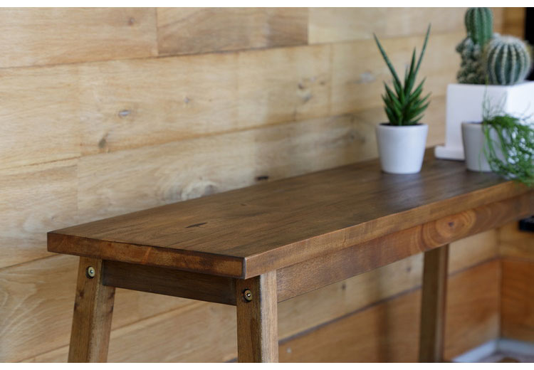 Jardin ジャルダン マホガニー ベンチ MHO-B90 天然木 ダイニング