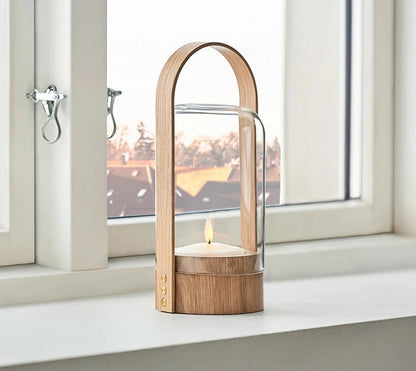 日本正規品  LE KLINT レ・クリント CANDLELIGHT キャンドルライト ライトオーク KI380LO レクリント LEDライト ワイヤレス ポータブル ランタン 間接照明 携帯 持ち運び 北欧 デンマーク製 北欧照明 おしゃれ(代引不可)