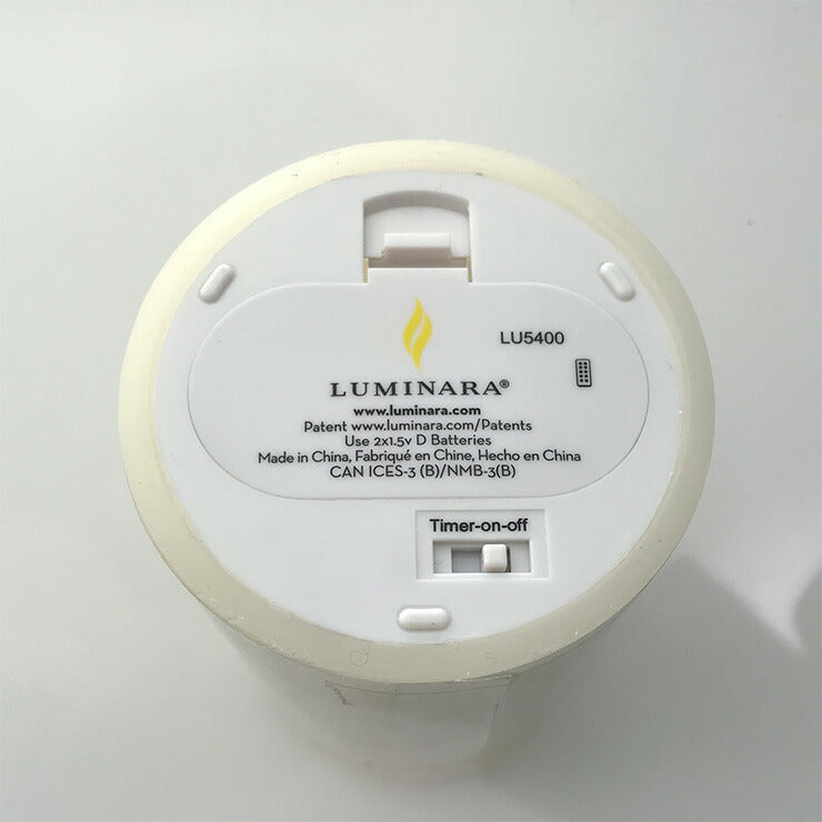 NEW LUMINARA ルミナラ LEDキャンドルライト 無香 Sサイズ アイボリー B03070010IV 3×4