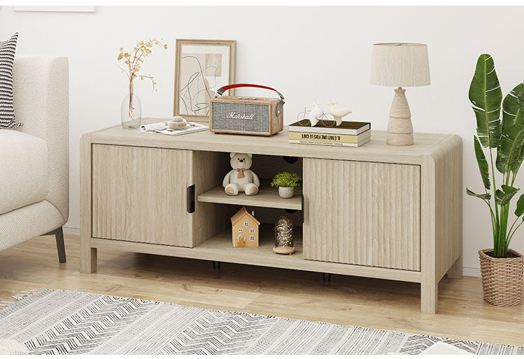 テレビスタンド ローボード テレビラック リビング テレビボード リビングボード 引き出し収納 ロータイプ リビング収納 棚付き ナチュラル テレビ下収納 収納 収納家具 かわいい 木目調 韓国インテリア ROOMY(代引不可)