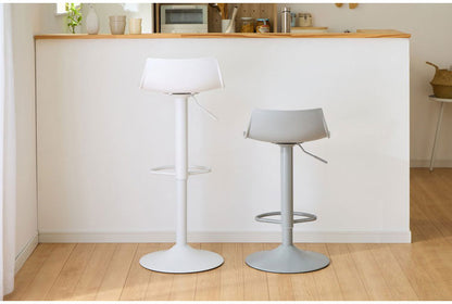 アップサイド ドゥ ソア Soa カウンターチェア 座面昇降 D559-3W ハイチェア バーチェア 椅子 回転椅子 昇降式 足置き バーカウンター リビング ダイニング シンプル おしゃれ かわいい 組立(代引不可)