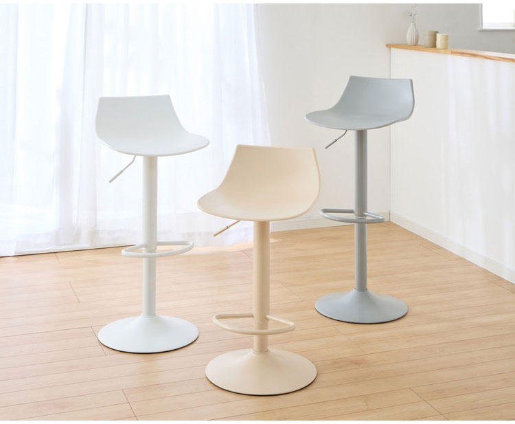 アップサイド ドゥ ソア Soa カウンターチェア 座面昇降 D559-3W ハイチェア バーチェア 椅子 回転椅子 昇降式 足置き バーカウンター リビング ダイニング シンプル おしゃれ かわいい 組立(代引不可)