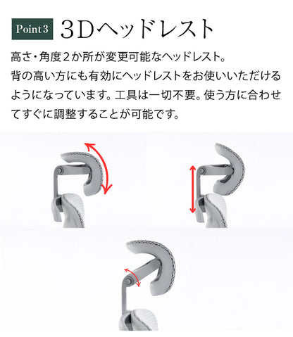 アップサイド ドゥ ソラリス エルゴノミクスチェア LC-E-39 フットレスト無し デスクチェア チェア 椅子 オフィス リクライニング 調節 メッシュ張地 ヘッドレスト 6Dアーム オフィスチェア(代引不可)