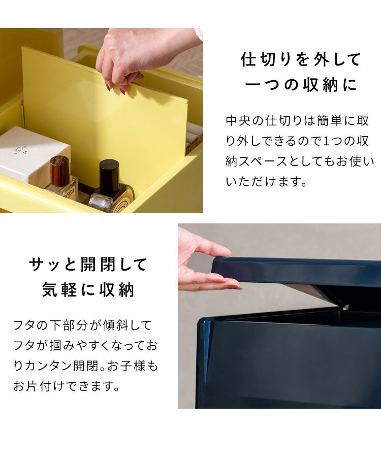 収納スツール コンパクト スツール 収納 すきま収納 軽量 コンパクトスツール チェア 椅子 雑貨収納 小物収納 収納ケース 収納ボックス 収納付きスツール 簡単組立 Ponetta ポネッタ(代引不可)