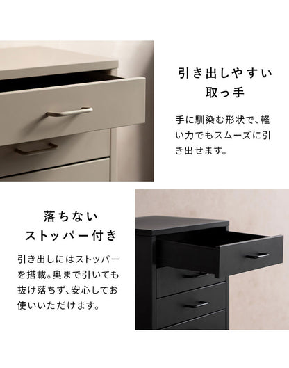 ドロワーキャビネット Muun ムーン 幅35cm 高さ35cm 奥行26cm 収納ボックス 収納 引き出し 引き出し収納 コンパクト 卓上キャビネット キャビネット 卓上 スチール マットスチール 小物入れ 小物収納(代引不可)